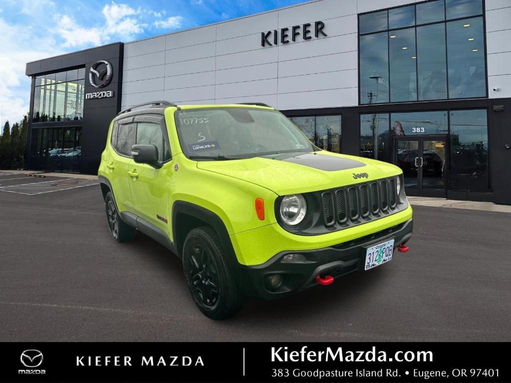 used 2018 Jeep Renegade car, priced at $17,143