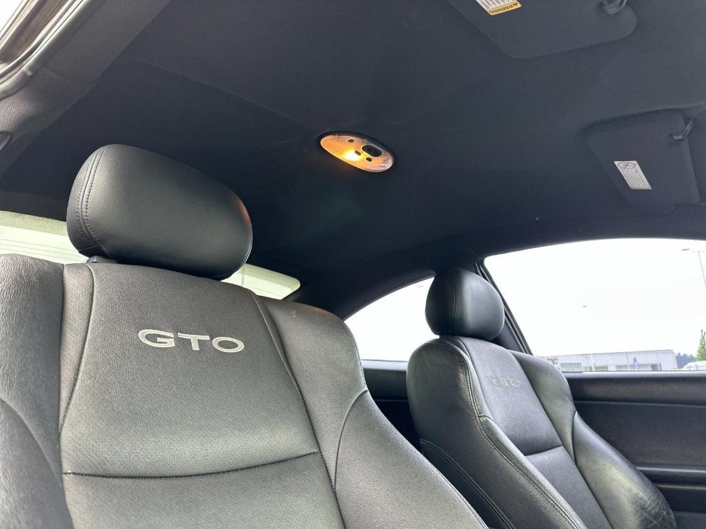 used 2004 Pontiac GTO car, priced at $17,845