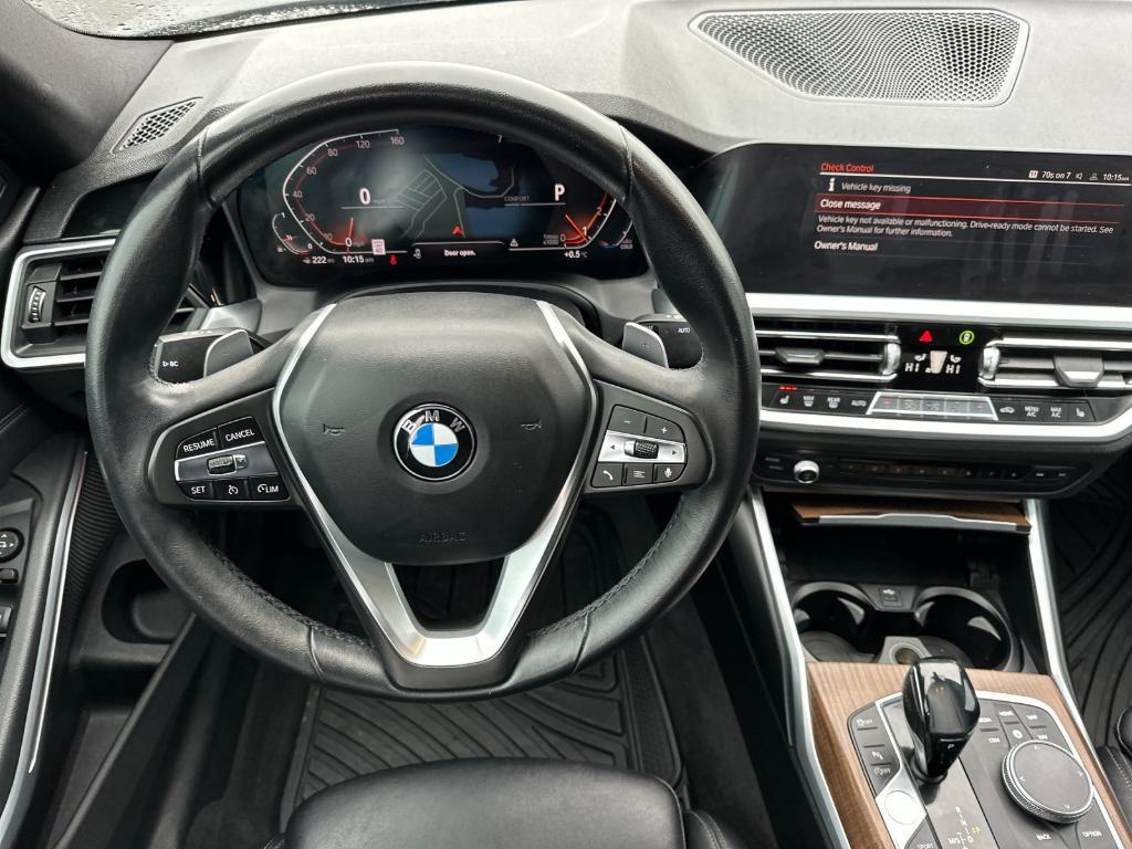 used 2019 BMW 330 car, priced at $19,395