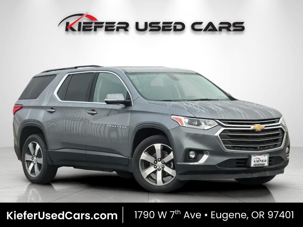 used 2020 Chevrolet Traverse car, priced at $18,588