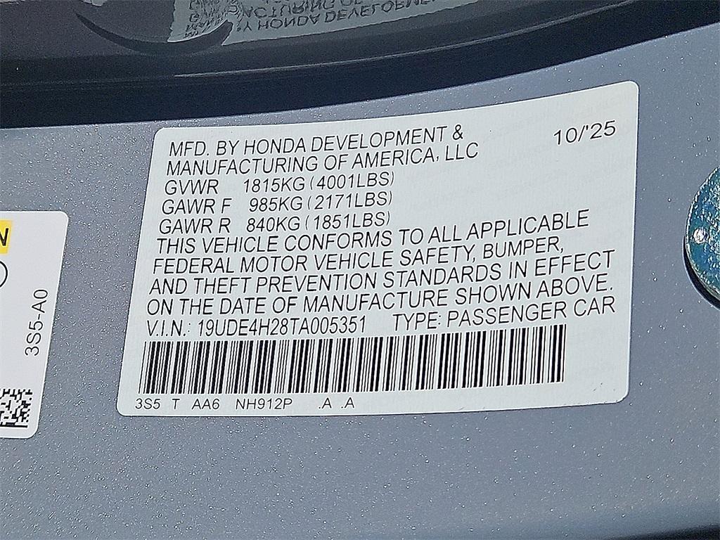 new 2026 Acura Integra car, priced at $34,195