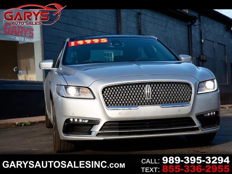 used 2019 Lincoln Continental car, priced at $14,995