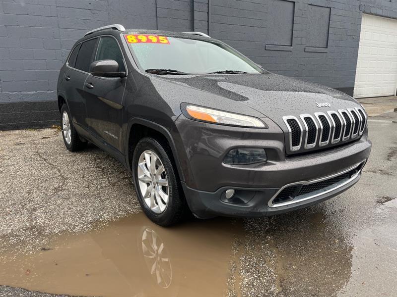 used 2017 Jeep Cherokee car, priced at $8,995
