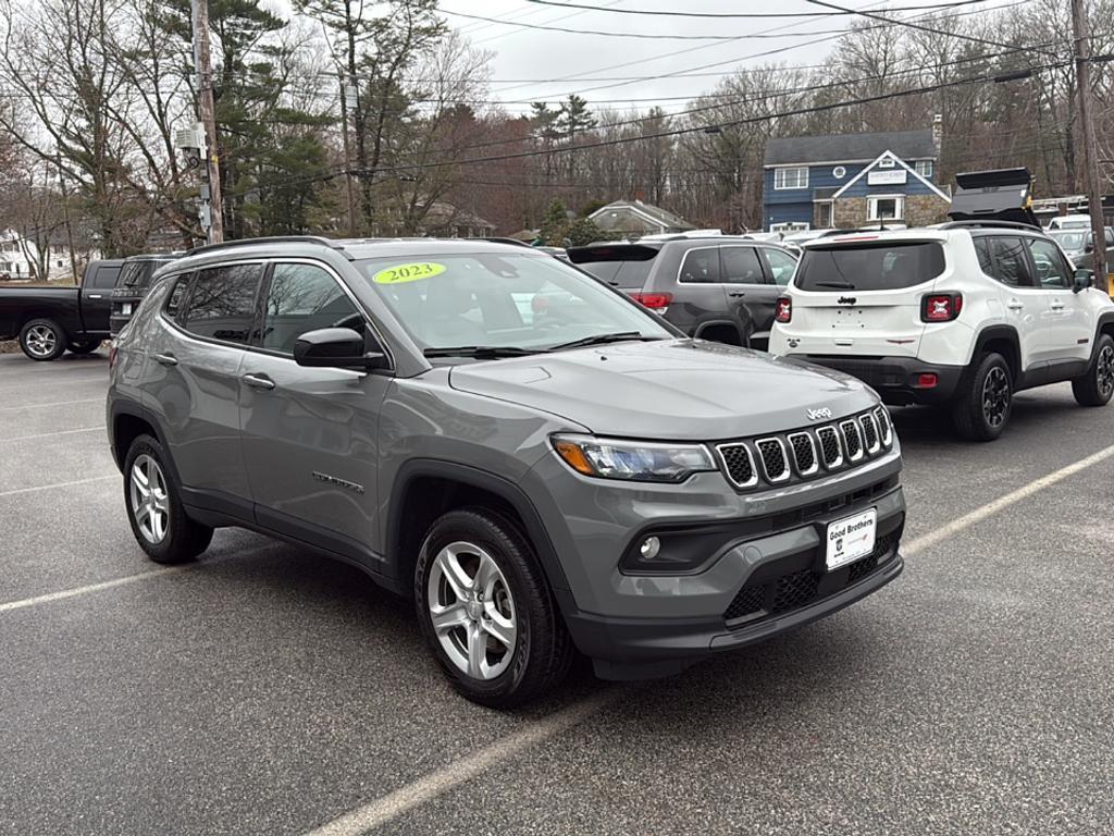 used 2023 Jeep Compass car, priced at $23,988