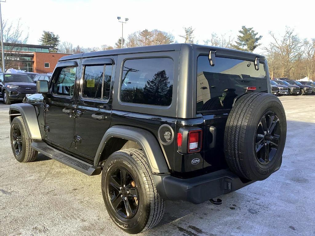 used 2021 Jeep Wrangler Unlimited car, priced at $29,988