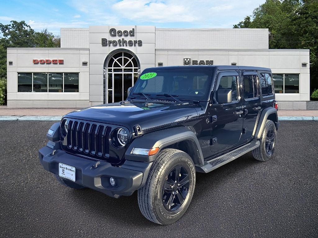 used 2021 Jeep Wrangler Unlimited car, priced at $29,988