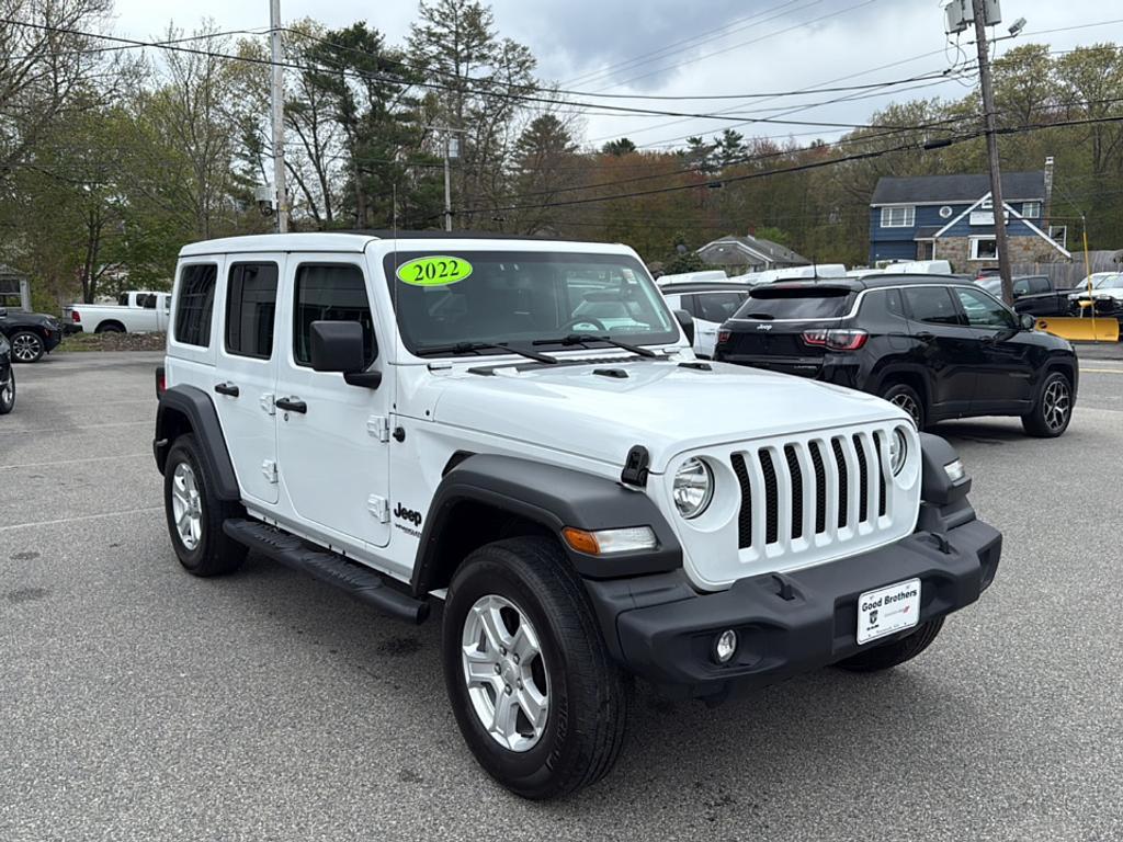 used 2022 Jeep Wrangler Unlimited car, priced at $31,988