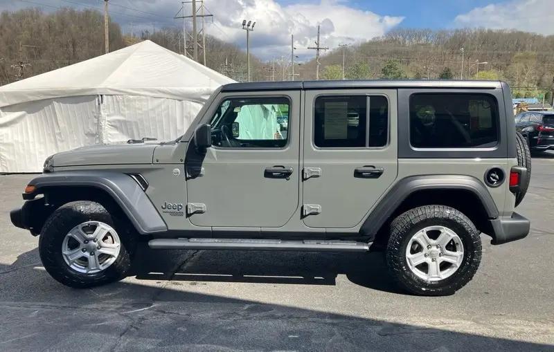 used 2020 Jeep Wrangler Unlimited car, priced at $27,580