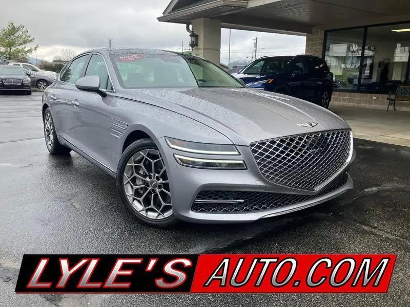 used 2021 Genesis G80 car, priced at $41,780