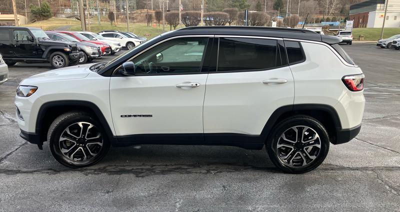used 2022 Jeep Compass car, priced at $22,380
