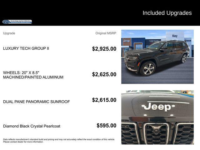 new 2025 Jeep Grand Cherokee L car, priced at $49,160