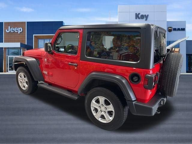 used 2020 Jeep Wrangler car, priced at $24,499