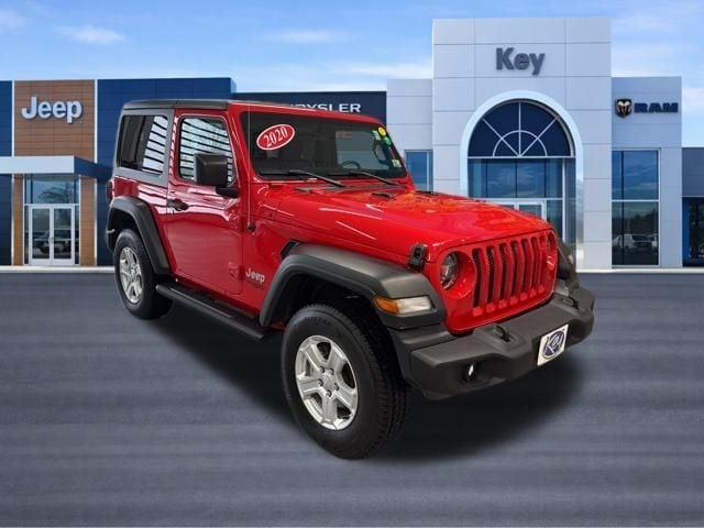used 2020 Jeep Wrangler car, priced at $24,499