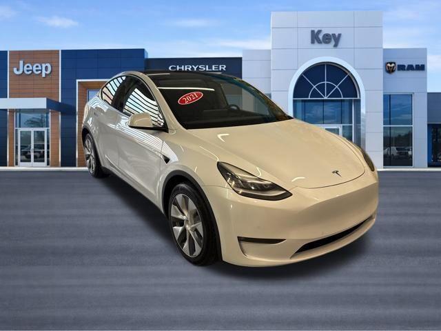 used 2021 Tesla Model Y car, priced at $28,499