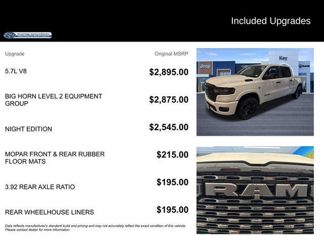 new 2026 Ram 1500 car, priced at $52,200