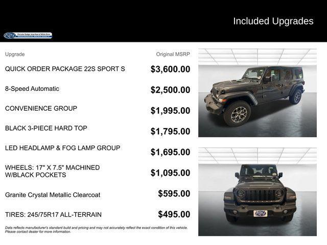 new 2025 Jeep Wrangler car, priced at $41,325