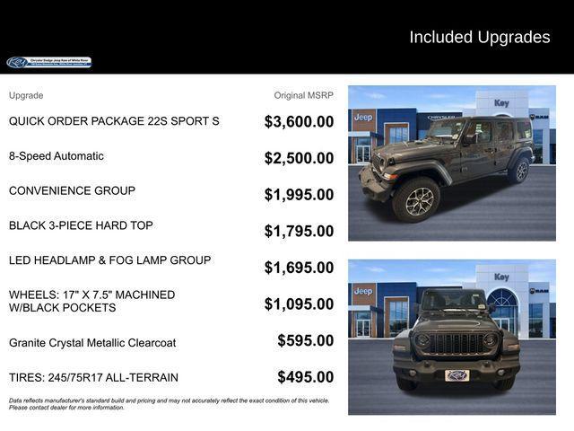 new 2025 Jeep Wrangler car, priced at $41,825