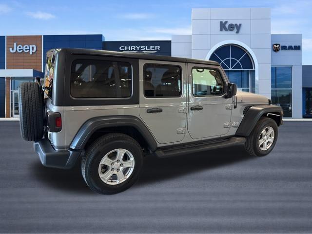used 2020 Jeep Wrangler Unlimited car, priced at $20,629