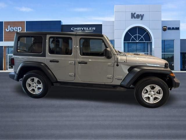 used 2020 Jeep Wrangler Unlimited car, priced at $20,629