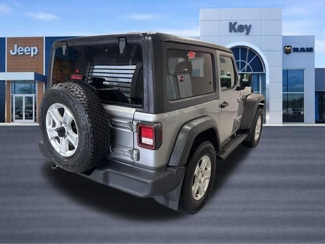 used 2021 Jeep Wrangler car, priced at $22,499