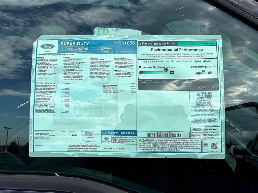new 2025 Ford F-250 car, priced at $96,489