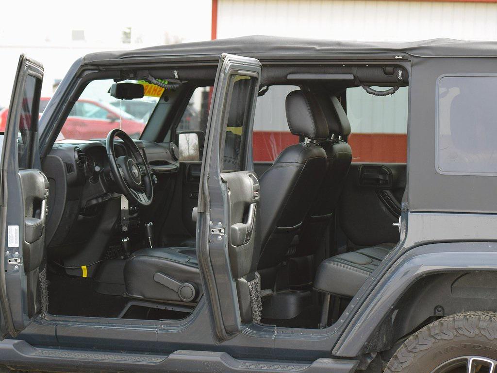 used 2017 Jeep Wrangler Unlimited car, priced at $19,995