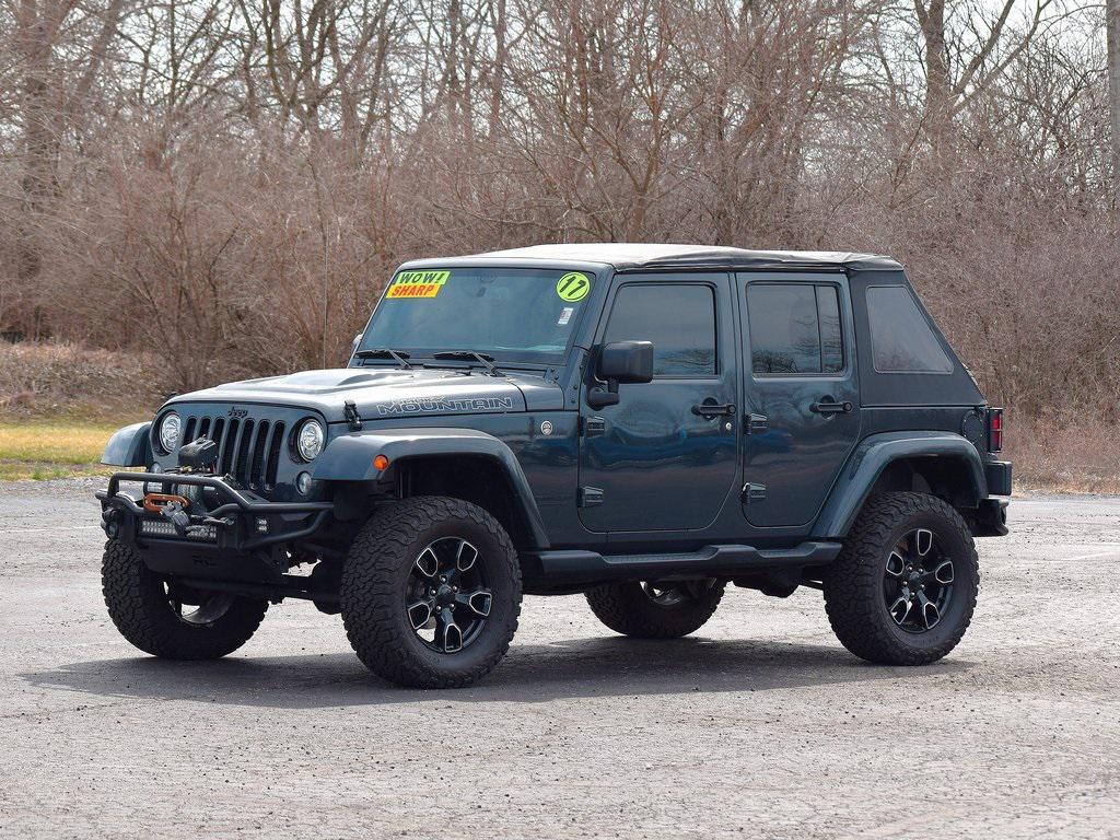 used 2017 Jeep Wrangler Unlimited car, priced at $19,995