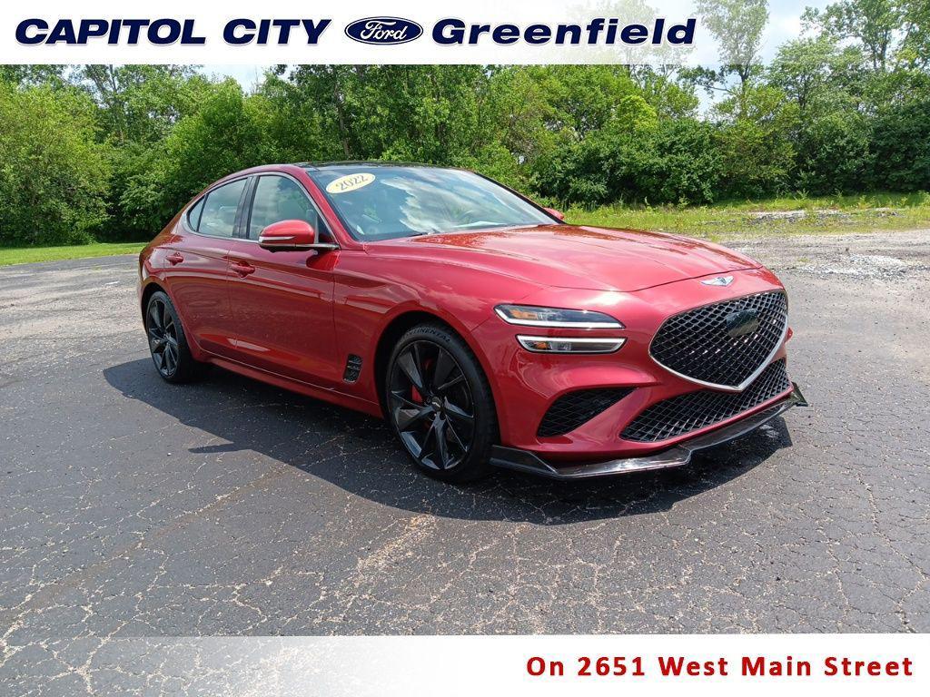 used 2022 Genesis G70 car, priced at $33,738