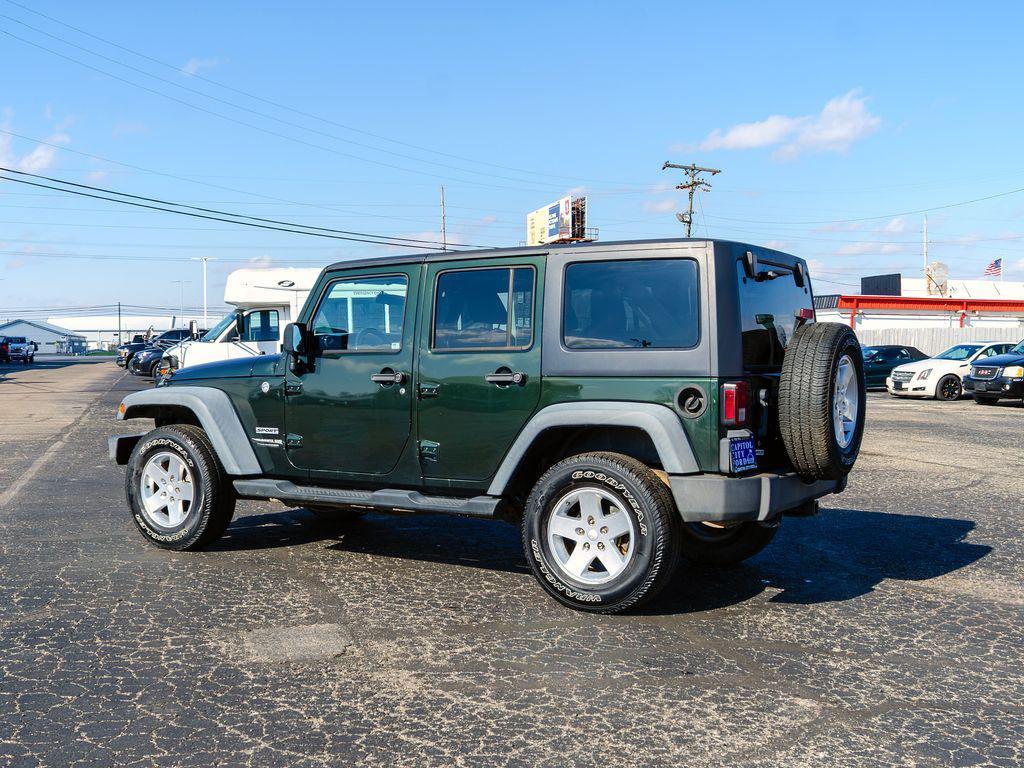 used 2011 Jeep Wrangler Unlimited car, priced at $12,989