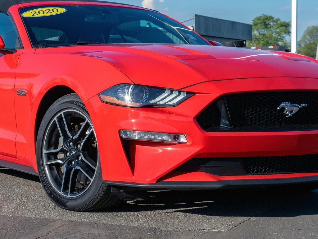 used 2020 Ford Mustang car, priced at $21,102