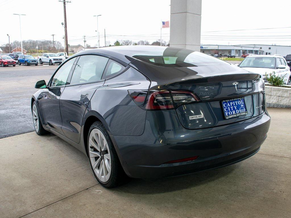 used 2021 Tesla Model 3 car, priced at $22,499