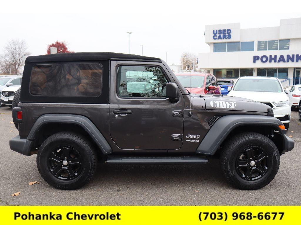 used 2018 Jeep Wrangler car, priced at $17,586