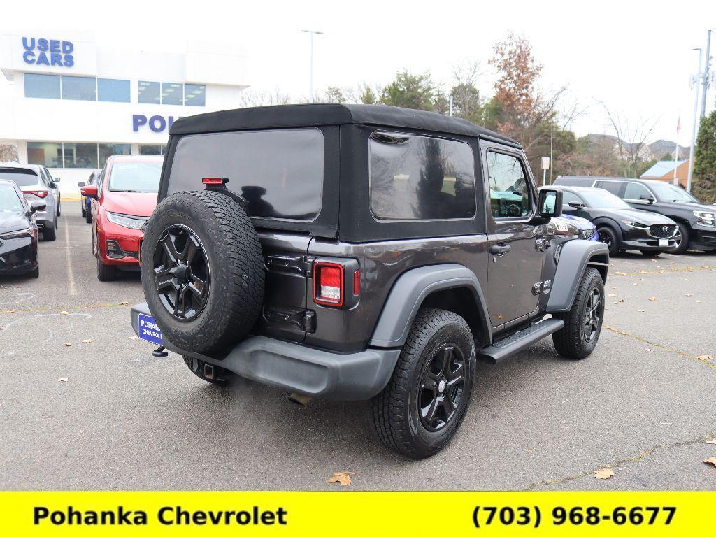 used 2018 Jeep Wrangler car, priced at $17,586