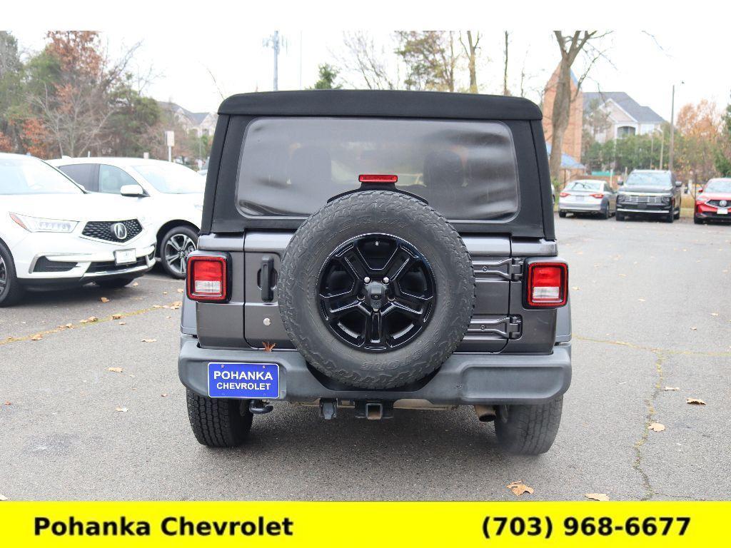 used 2018 Jeep Wrangler car, priced at $17,586