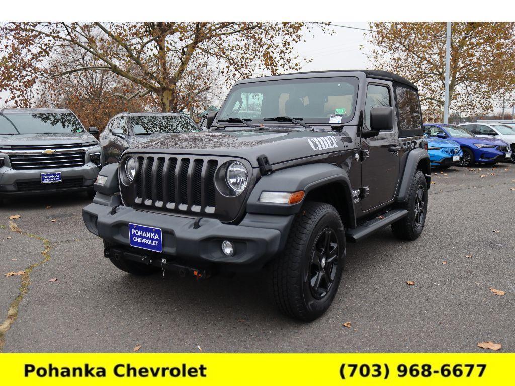 used 2018 Jeep Wrangler car, priced at $17,586