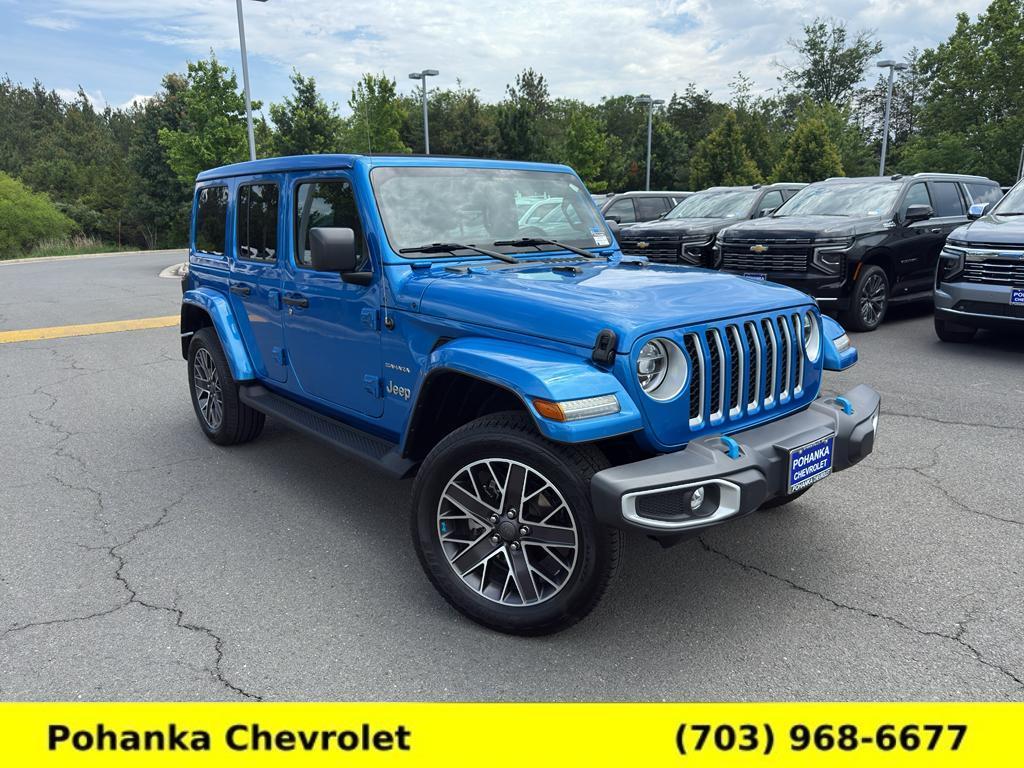 used 2022 Jeep Wrangler Unlimited 4xe car, priced at $26,626