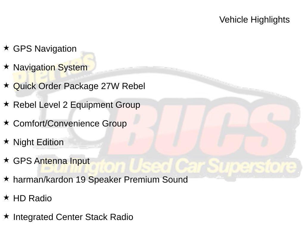 used 2023 Ram 1500 car, priced at $44,147