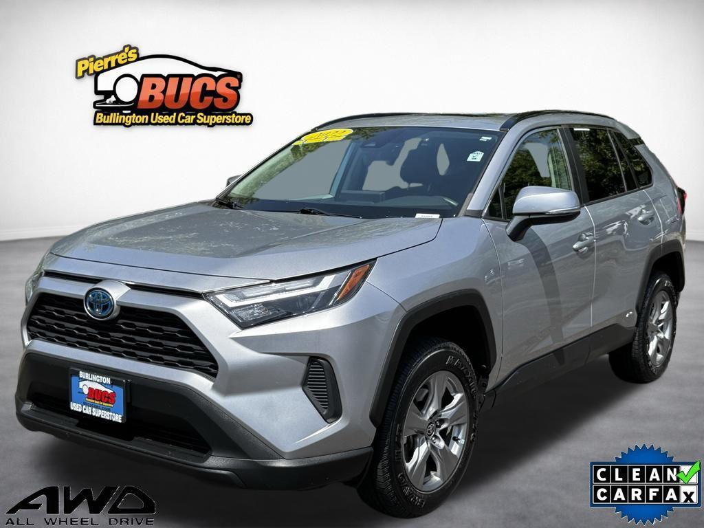 used 2022 Toyota RAV4 Hybrid car, priced at $33,097
