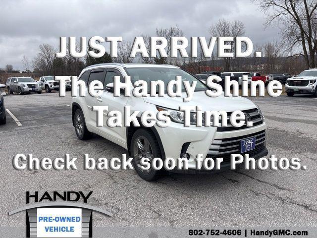 used 2019 Toyota Highlander car, priced at $25,000