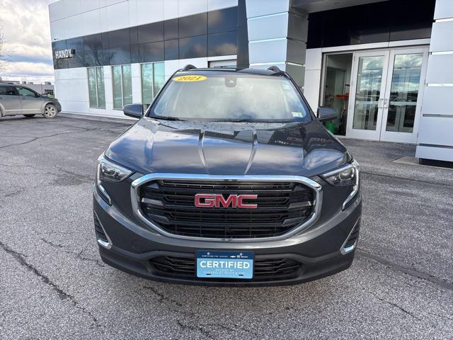 used 2021 GMC Terrain car, priced at $17,748