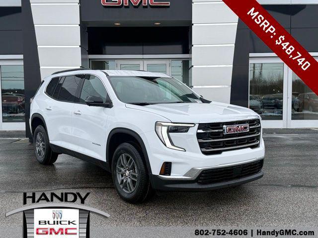 new 2026 GMC Acadia car, priced at $45,490
