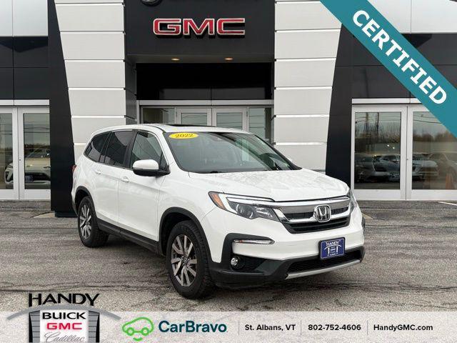 used 2022 Honda Pilot car, priced at $27,398