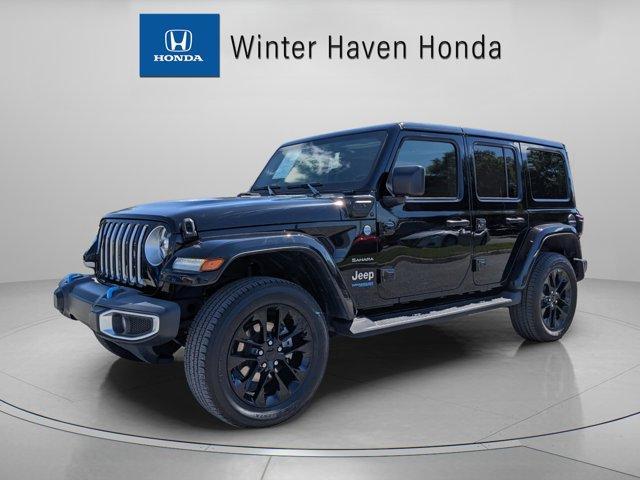 used 2022 Jeep Wrangler Unlimited 4xe car, priced at $27,987