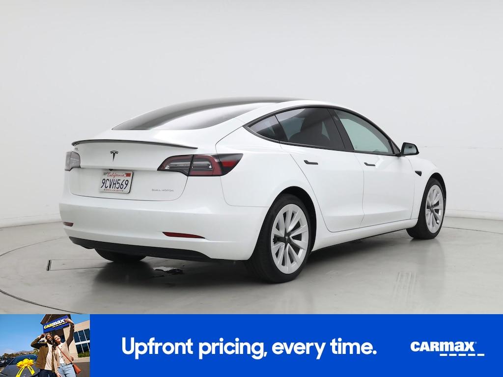 used 2022 Tesla Model 3 car, priced at $25,998