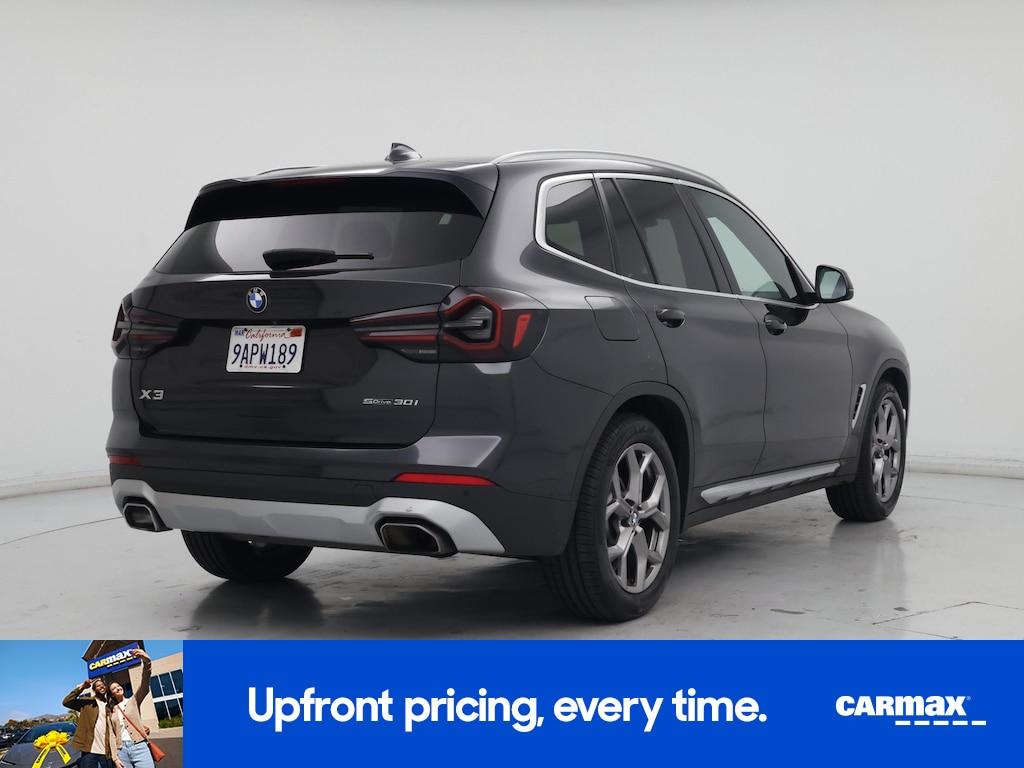 used 2022 BMW X3 car, priced at $23,998