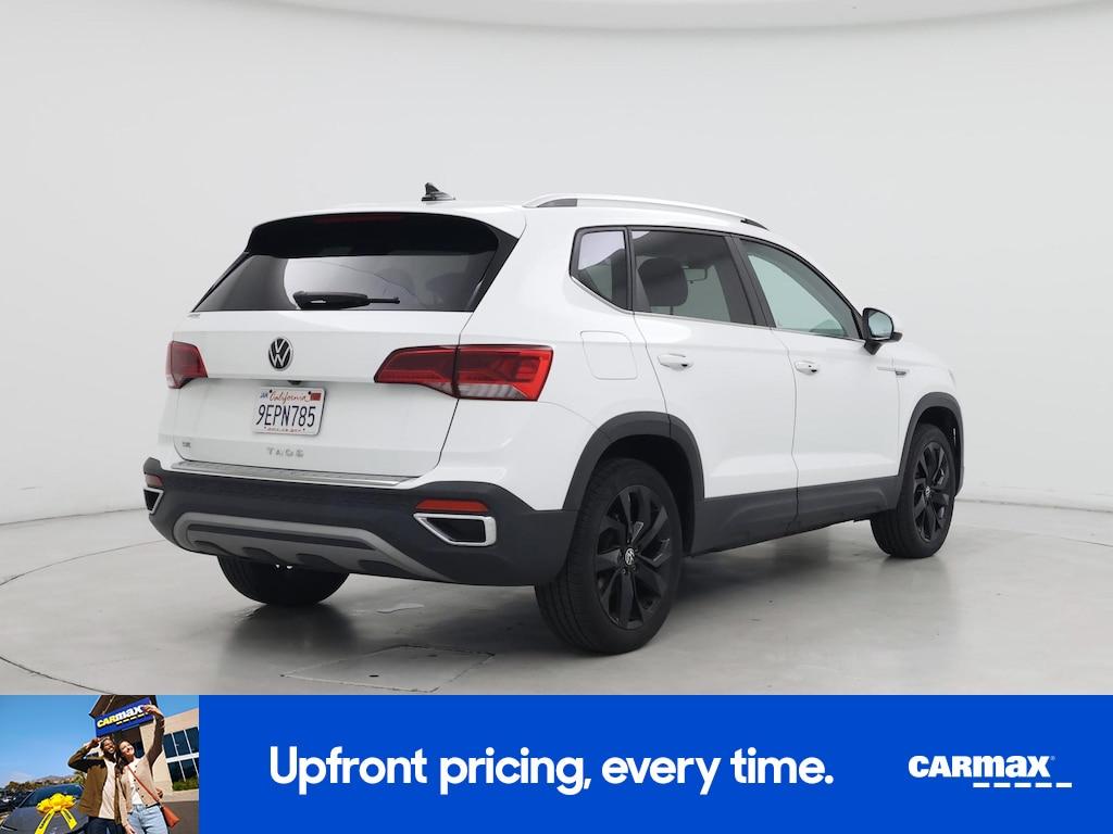 used 2023 Volkswagen Taos car, priced at $20,998