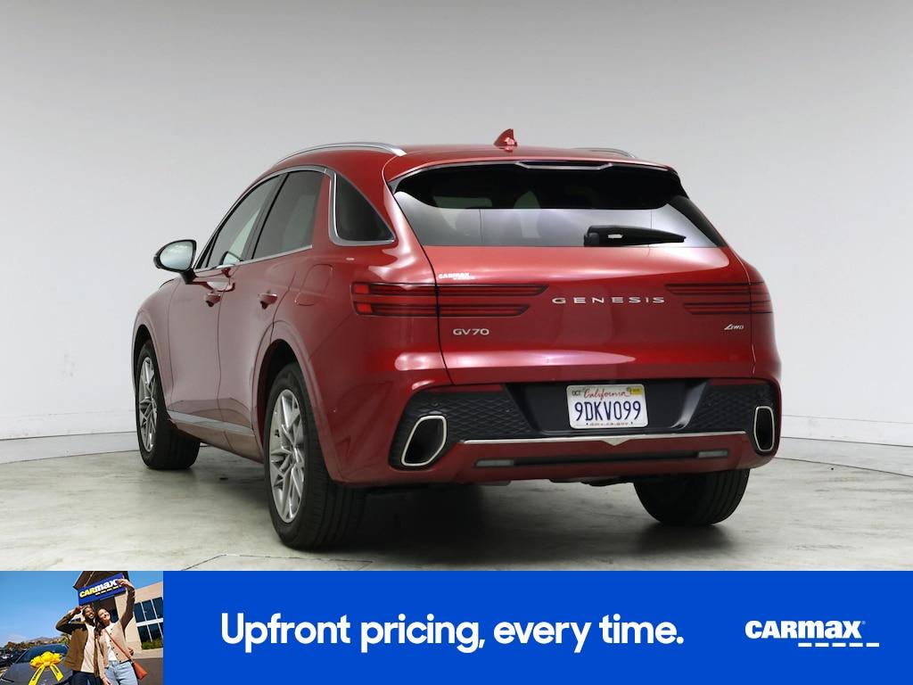 used 2023 Genesis GV70 car, priced at $35,998