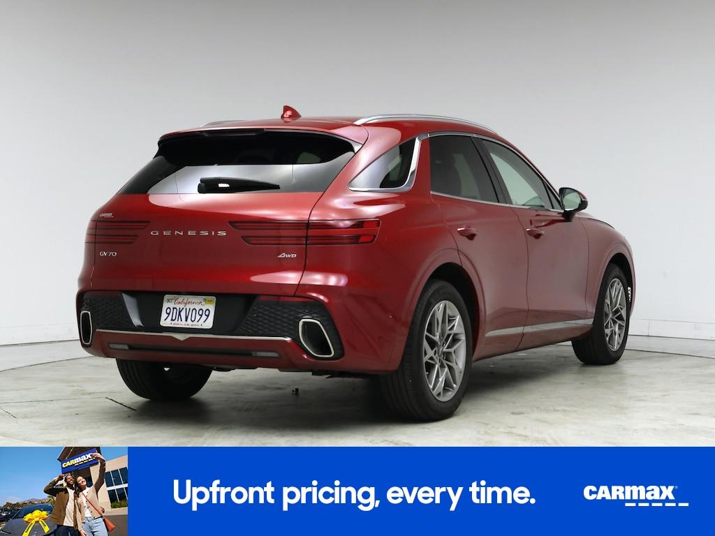 used 2023 Genesis GV70 car, priced at $35,998