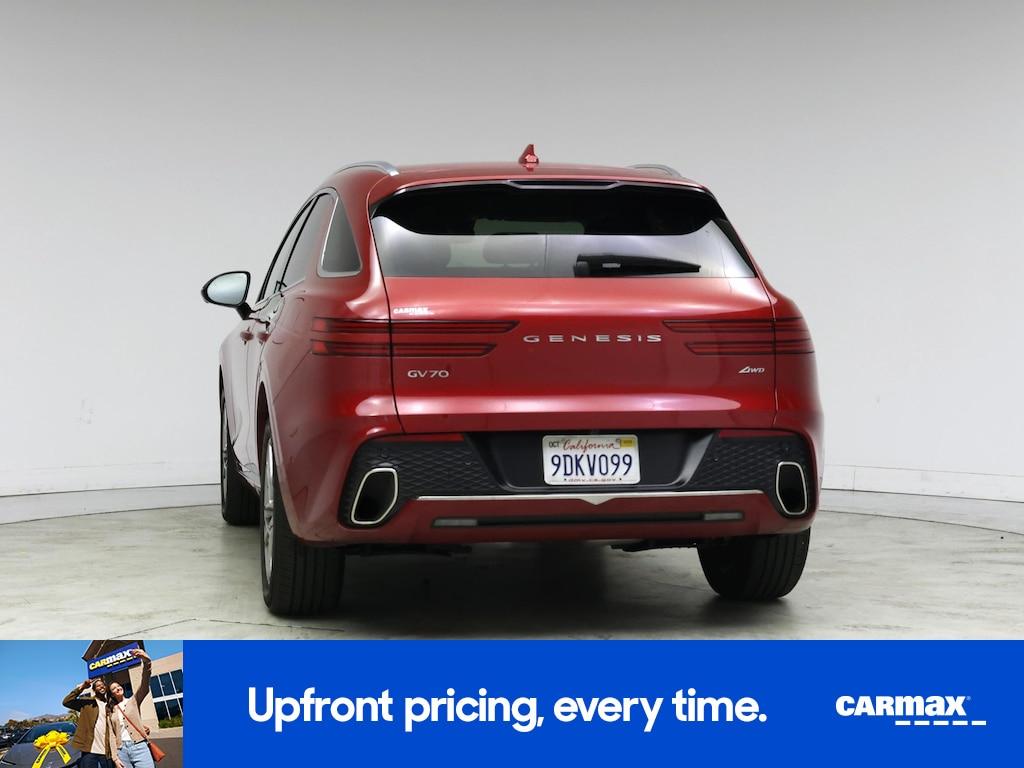 used 2023 Genesis GV70 car, priced at $35,998