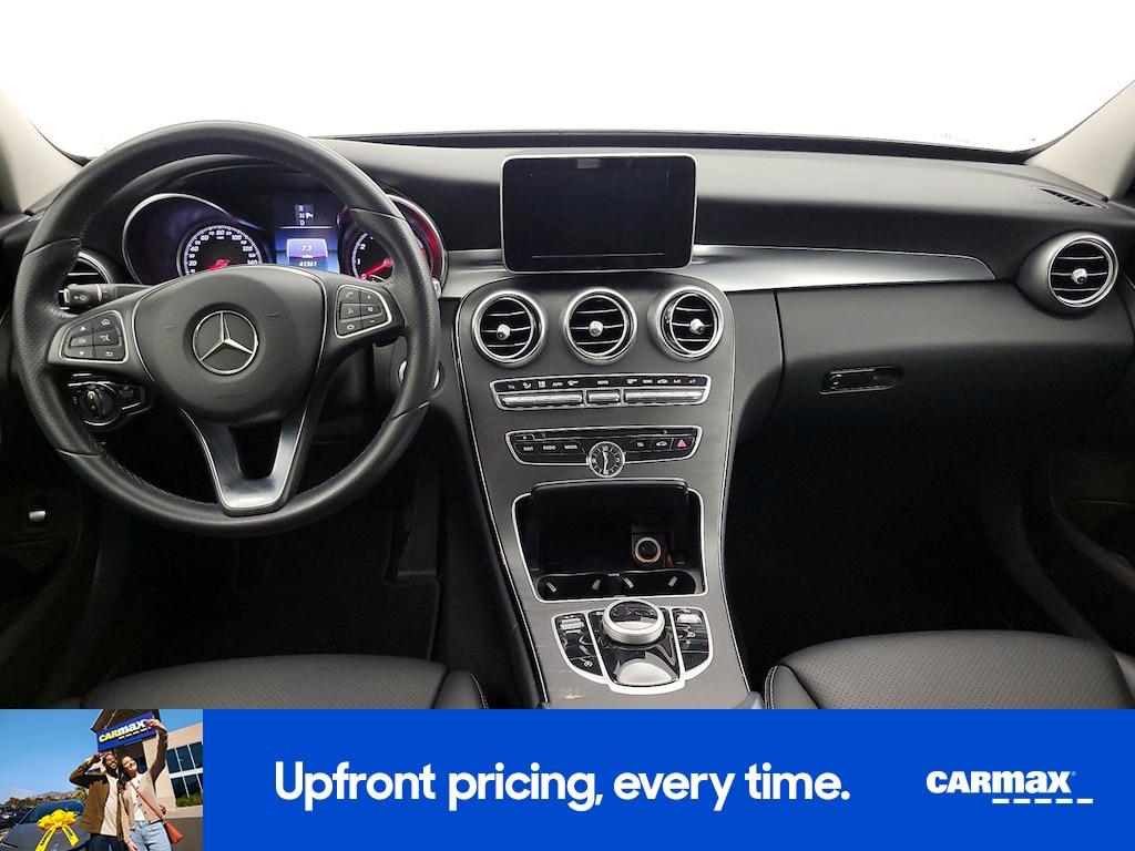 used 2017 Mercedes-Benz C-Class car, priced at $18,998